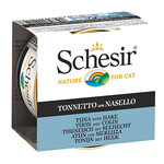 Schesir Schesir Cat Jelly Tuna & Hake 85 gr.