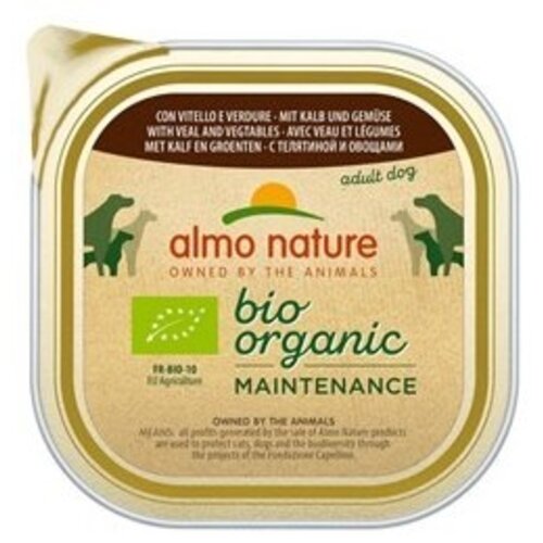 Almo Nature AN Daily Bio Dog Veal+ Vegetables 300 gr.
