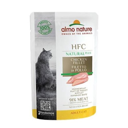 Almo Nature AN Plus Kipfilet 55 gr.