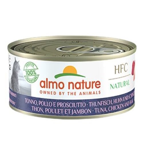 Almo Nature AN Tonijn met Kip en Ham 150 gr.