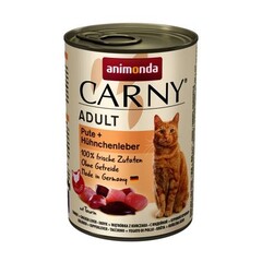 Carny Carny Kalkoen/Kippenlever 400 gr.
