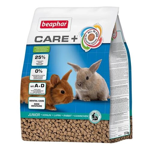 Care+ Care+ Konijn junior 1,5 kg.