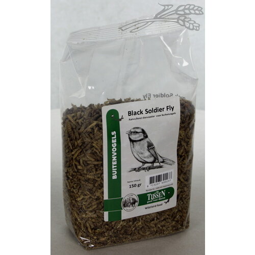 Tijssen goed voor dieren Black Soldier Fly 150 gr.