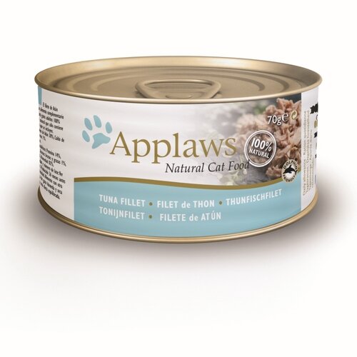 Applaws Hond & Kat Applaws Blik Cat Tuna Fillet 70 gr.
