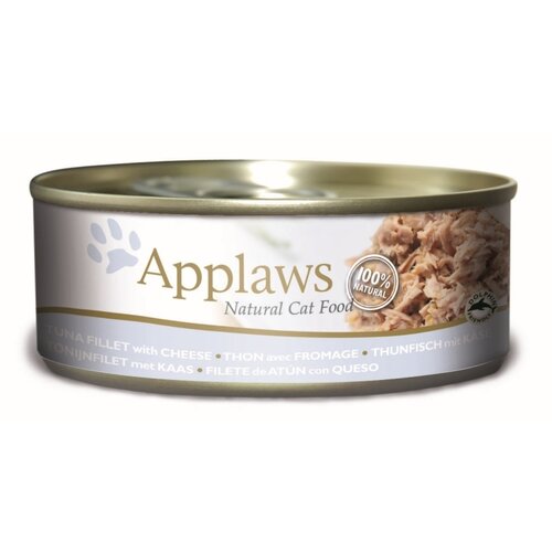 Applaws Hond & Kat Applaws Blik Cat Tuna Fillet & Cheese   156 gr.