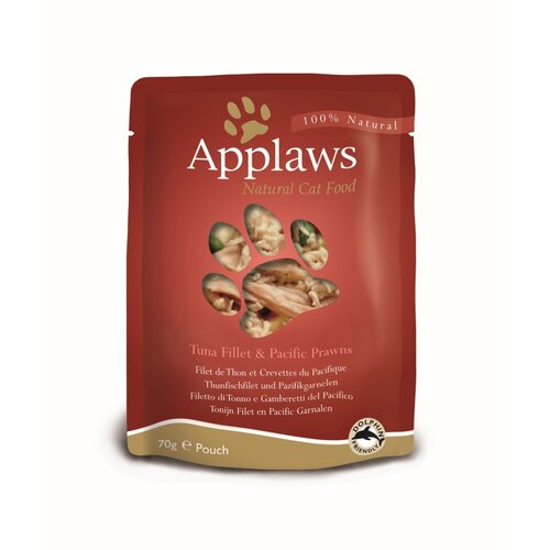 Applaws Hond & Kat Applaws Cat Pouch Tuna & Pacific Prawn   70 gr.