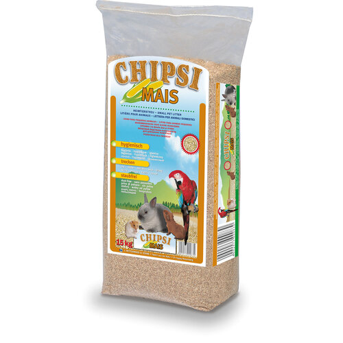 Chipsi Chipsi Mais Bodembedekking Grootverpakking 15 kg.