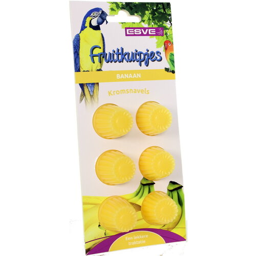 Esve Fruitkuipjes Banaan 6 st.