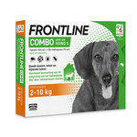 Frontline Frontline COMBO Dog S 4+2 Pipet 1 st. 2-10 kg
