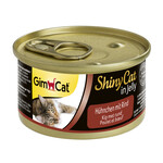 Shiny Cat ShinyCat Blik Kip met Rund 70 gr.