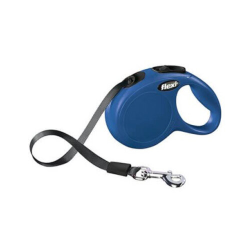 Flexi Flexi Rollijn Cord S Blauw 5 mtr. Small
