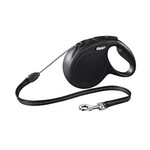 Flexi Flexi Rollijn Cord S Zwart 5 mtr. Small