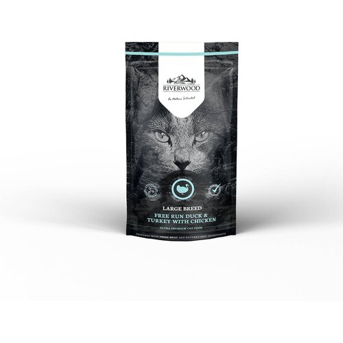 Riverwood RW Large Breed Cats Duck & Turkey With Chicken 300 gr.