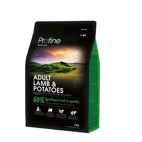 Profine PF Adult Lamb & Potatoes 3 kg.