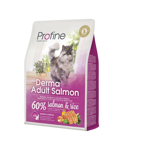 Profine PF Cat Derma Adult Salmon 2 kg.