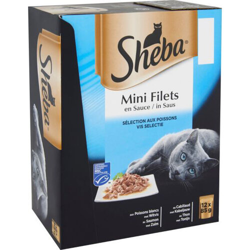 Sheba Sheba MP8 Vis Selectie 12x85 gr.