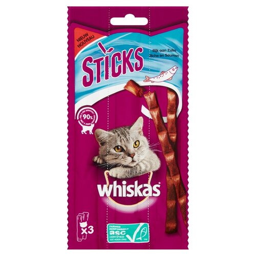 Whiskas Whiskas Cat Sticks Zalm 3 st. 1 st.