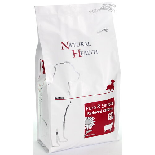 Natural Health Voer NH Dog Lamb & Rice Reduced 2 kg.