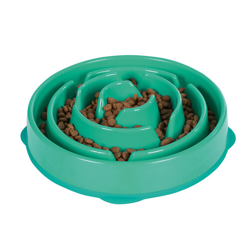 Outward Hound OH Fun Feeder Teal 1 st.