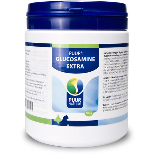 Puur Natuur Puur Glucosamine Extra H+K 500 gr.