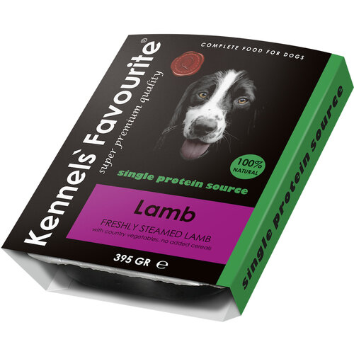 Kennels Favourite Kennels Fav. Steamed Lamb 395 gr.