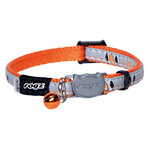 Rogz Beltz Catz NightCat Halsband XS Orange Birds On Wire 1 st. Extra Small