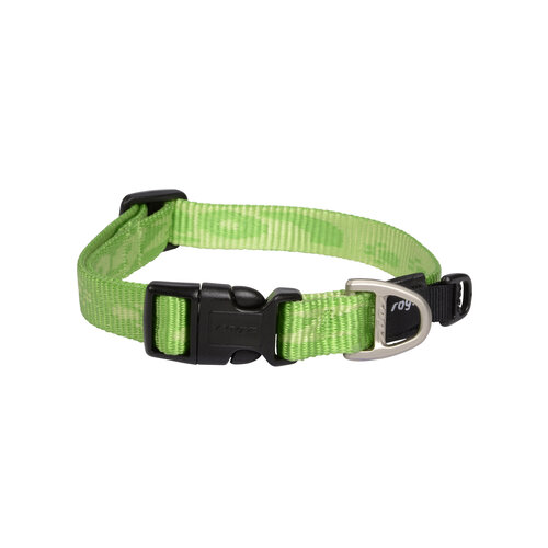 Rogz Beltz Alpinist Halsband M Lime 1 st. Medium