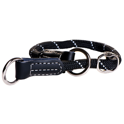 Rogz Beltz Rope Slipband M Zwart (Dun 35cm) 1 st. 35 cm