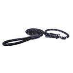 Rogz Beltz Rope JachtLijn M Zwart 1 st. Medium