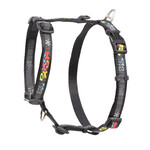 Rogz Beltz Fancy Dress Tuig M Multi Bone Black 1 st. Medium