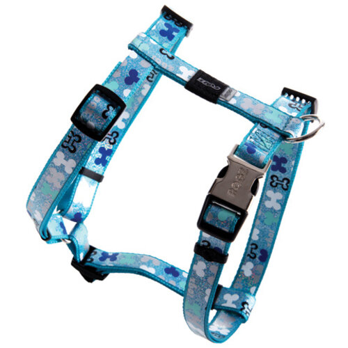 Rogz Beltz Lapz Trendy Tuig M Blue Bones  1 st. Medium