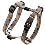 Rogz Beltz Lapz Trendy Tuig M Brown Bones 1 st. Medium