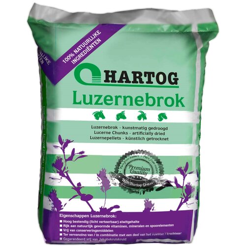 Hartog Hartog Lucernebrok        20 kg.