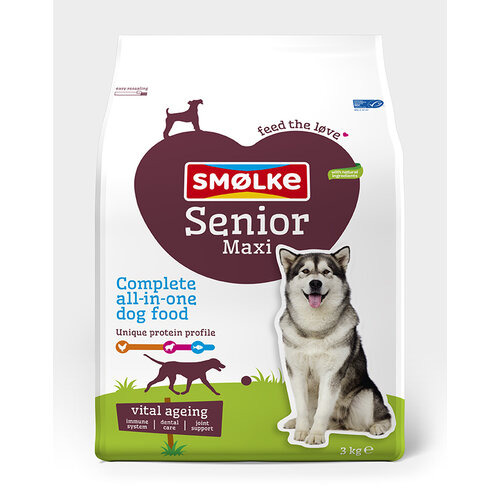 Smolke Smolke Hond Senior Maxi 3 kg.