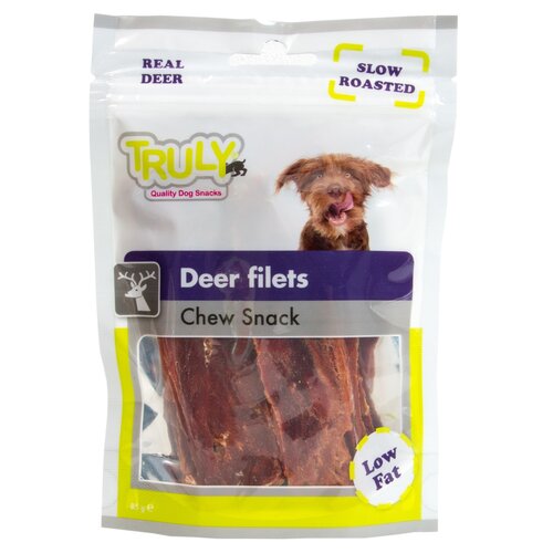 Truly Truly Snacks Dog Deer Fillets 85 gr.