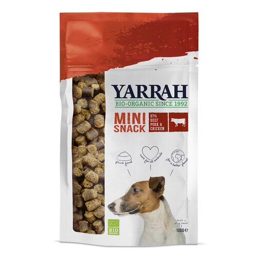 Yarrah Yarrah Hond Bio Snack Mini Bites 100 gr.