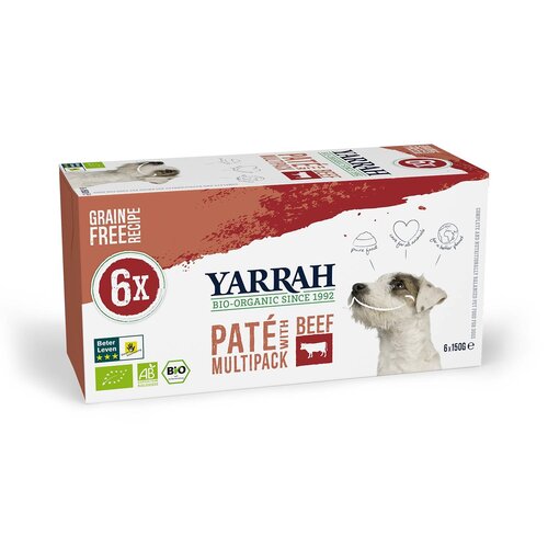 Yarrah Yarrah Hond Alu MP Pate Rund&Kip 6x150 gr.