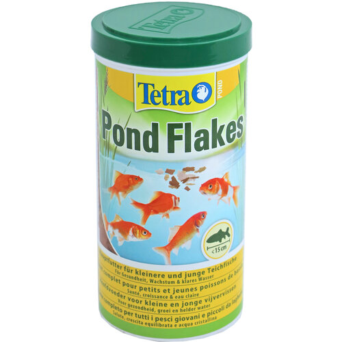 Tetra Pond Tetra Pond Flakes, 1 liter.