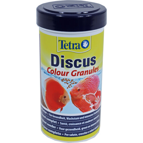 Tetra voeders Tetra Discus Colour granulaat, 250 ml.