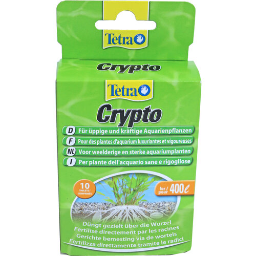 Tetra plant Tetra Crypto, doos à 10 tabletten.