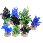 Sydeco Sydeco kunststofplant Mini Darkplant, 14 cm,.