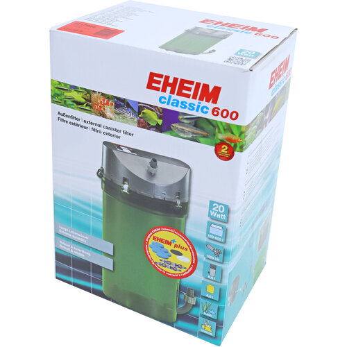 Eheim Eheim filter Classic 600, met filtermassa.