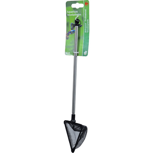 Boon schepnet profi RVS/telescoop driehoekig, 8 cm.