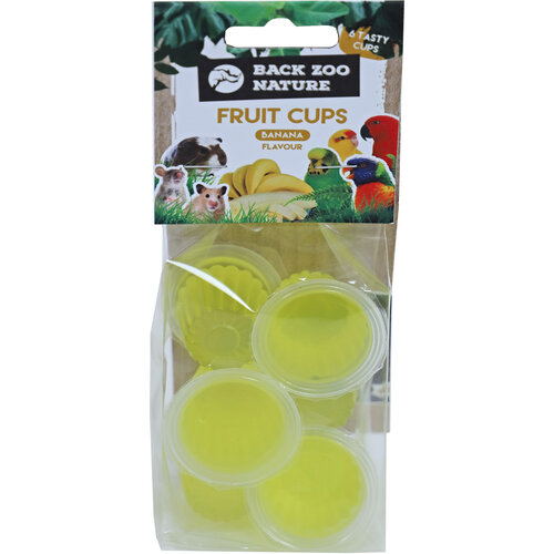 Back Zoo Nature Back Zoo Nature fruitcup banana, zak a 6 stuks.