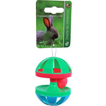 Boon knaagdierspeelgoed diabolo plastic met bel.