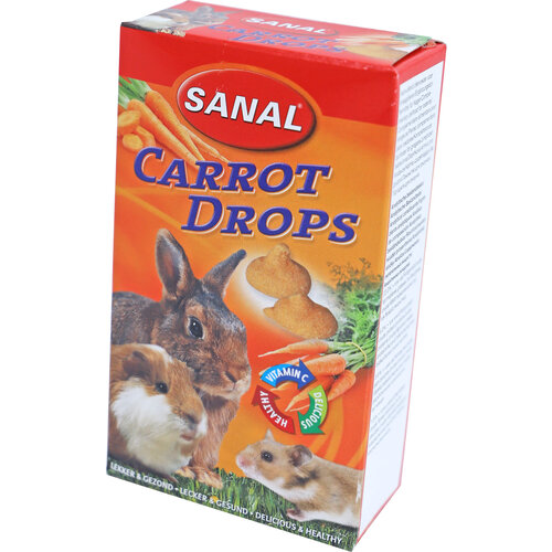 Sanal Sanal knaagdier wortel drops, 45 gram.