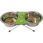 Boon dinner-set, inclusief 2 RVS bakken Ø 21 cm.