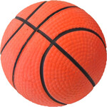 Boon hondenspeelgoed drijvende spons basketbal, 6 cm.