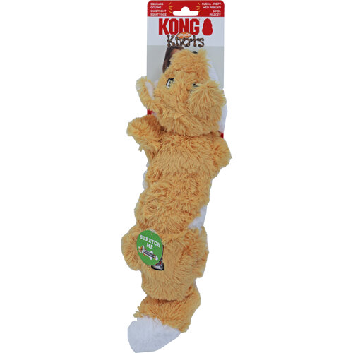 Kong Kong hond Knots Scrunch vos, M/L.