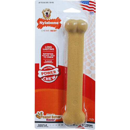 Nylabone Nylabone Dura Chew bot peanutbutter, giant L.